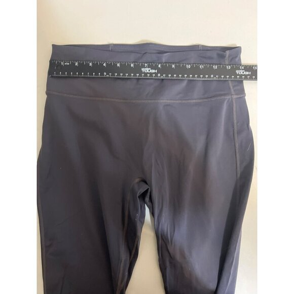 Fabletics Women Sz M Grey Stretch Leggings Mesh Carry Pouch - Picture 6 of 7